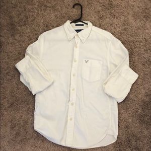 White American Eagle Outfitters Button-down